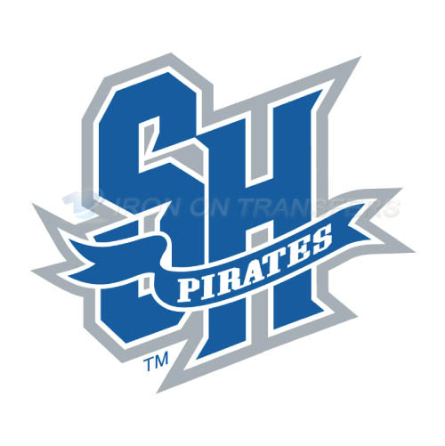 Seton Hall Pirates Logo T-shirts Iron On Transfers N6162 - Click Image to Close